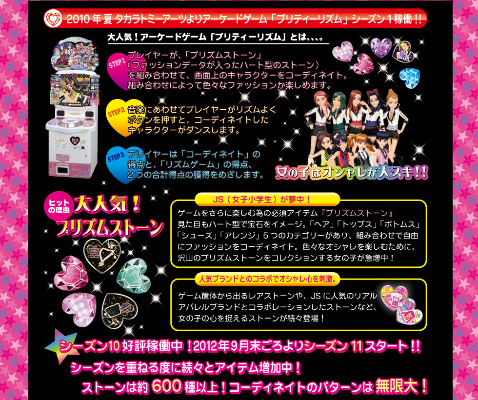 プリティーリズム　プリズムストーン　マシュマロボーダーニット　キャラストー プリティーリズム プリズムストーン キャラストーン「マシュマロ
