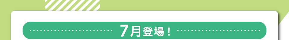 7月登場！