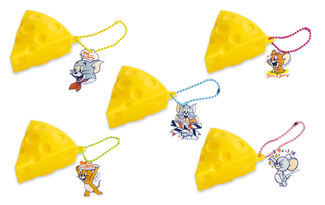 ぷにぷにチーズストラップ