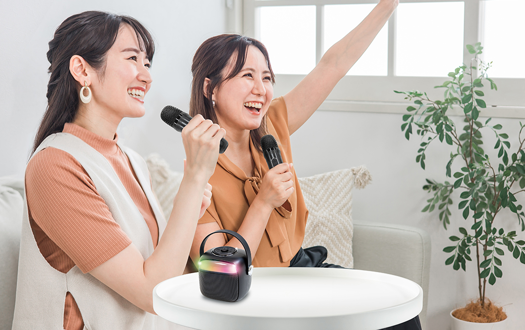 カラオケもできるBluetoothスピーカー