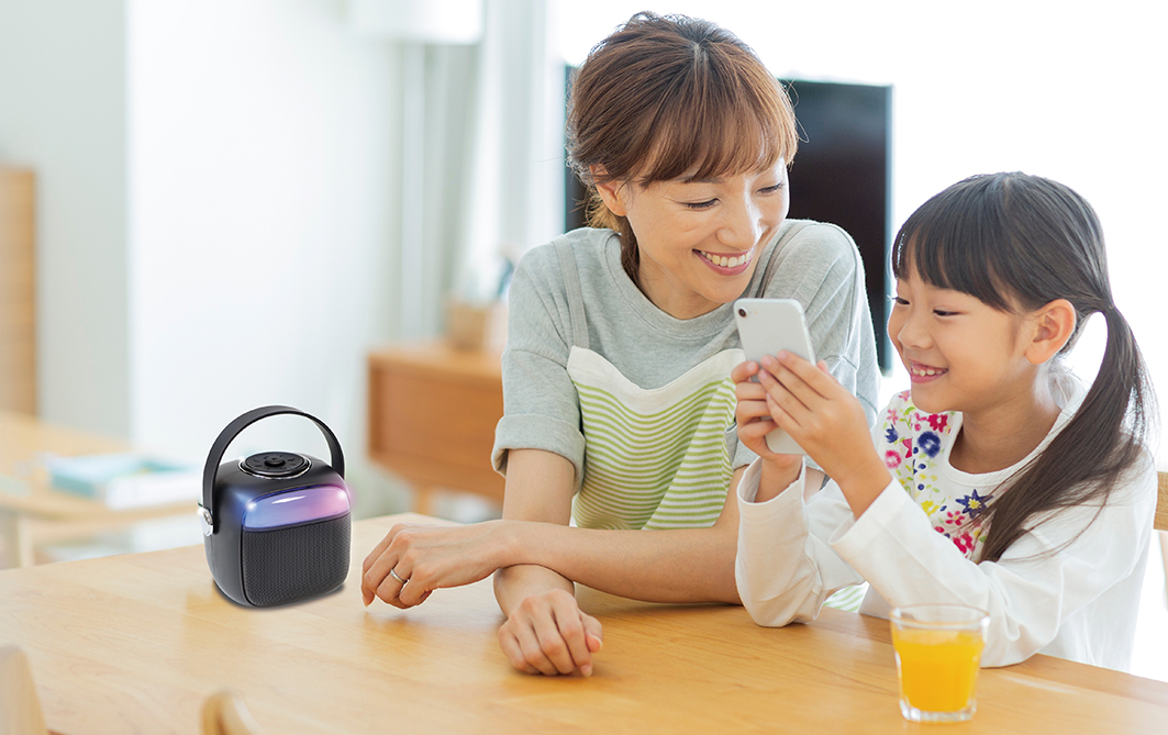 カラオケもできるBluetoothスピーカー