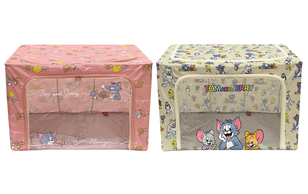 折りたたみ窓付き収納BOX