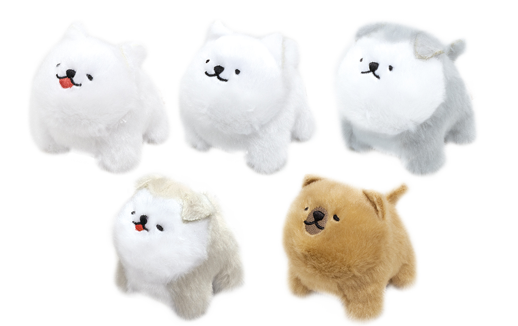 てのひらサイズの大型犬パピーぬいぐるみ