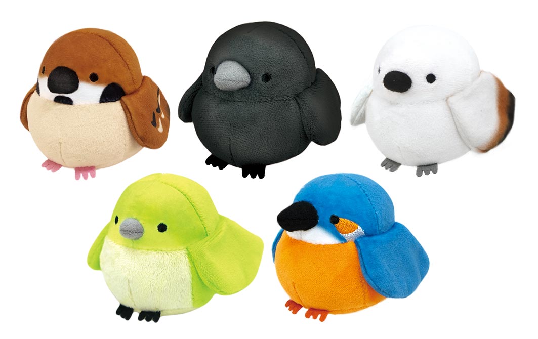 日本の鳥 ぬいぐるみ