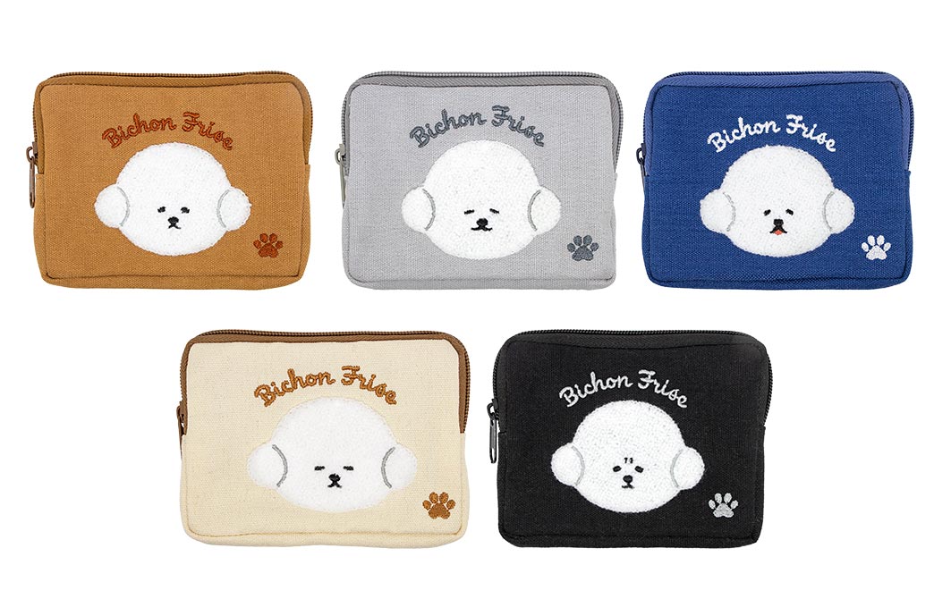 もこふわビショフリさがらポーチ