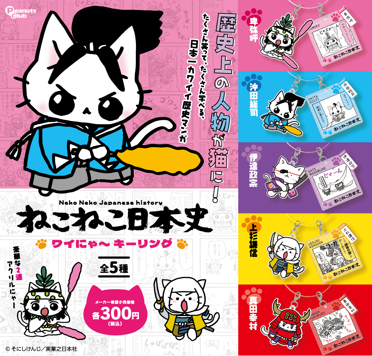 ワイにゃ〜キーリング