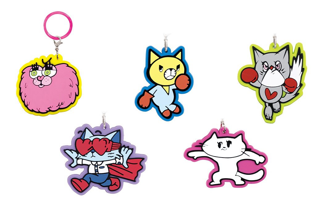 ラバーめじるしチャーム