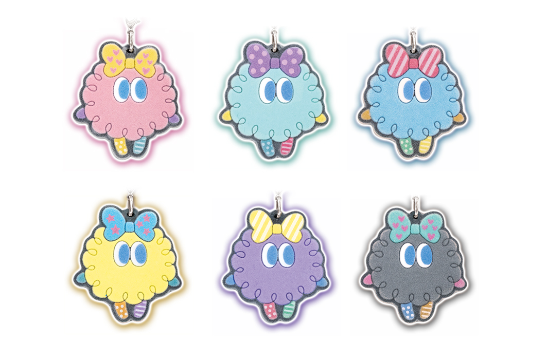 ラバーめじるしチャーム