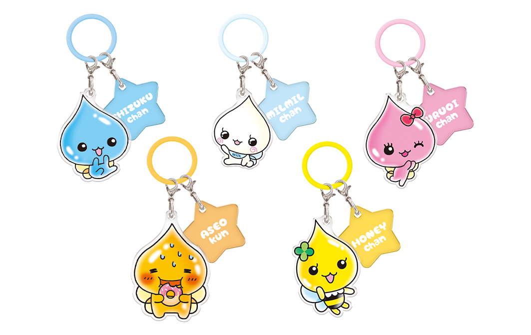 アクリルめじるしチャーム