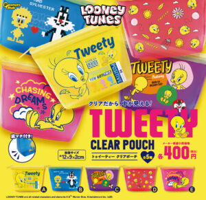 トゥイーティー　クリアポーチ
