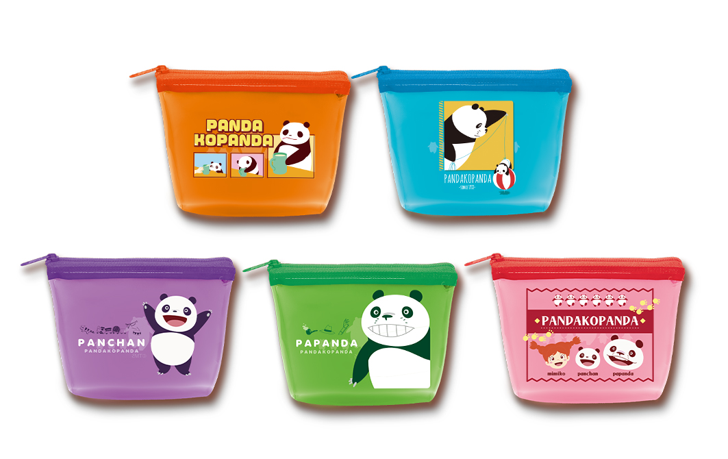 マチ付きクリアポーチ