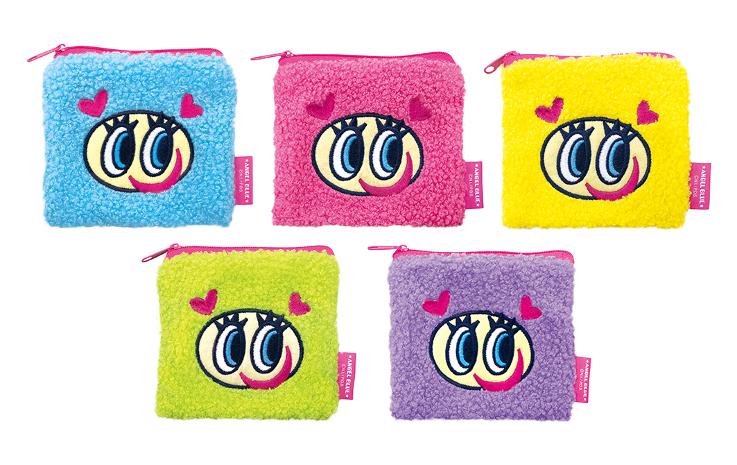 もこもこスクエアポーチ