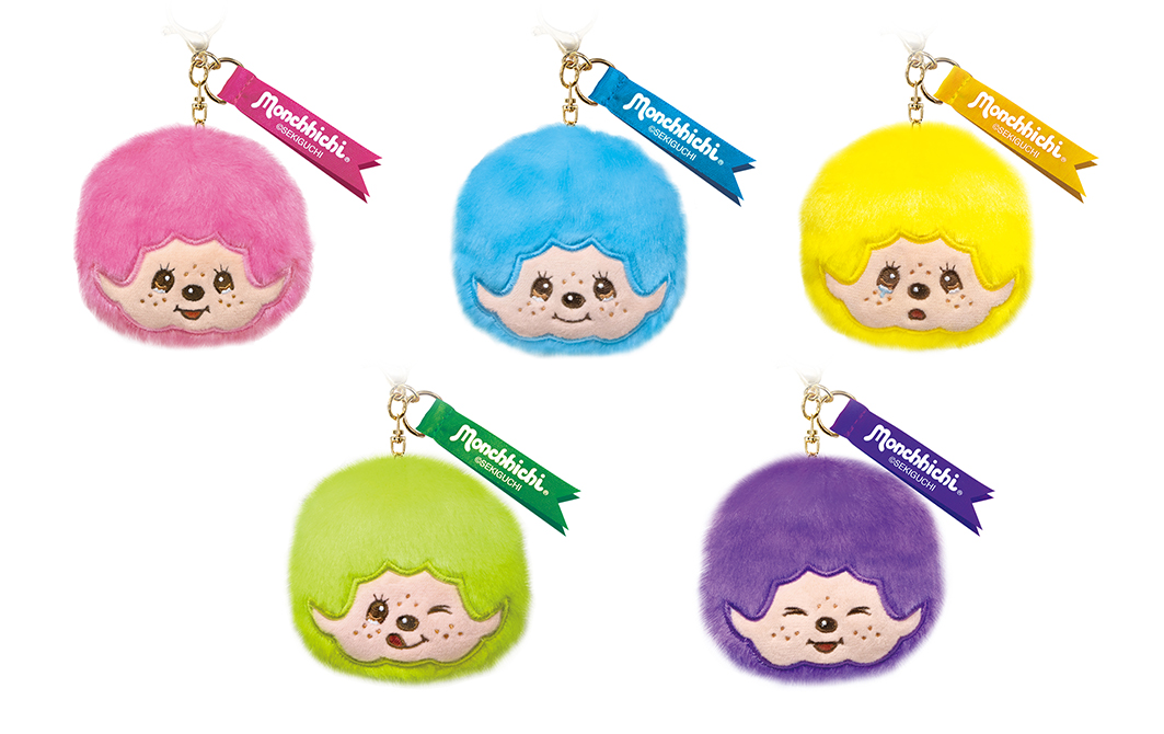 フェイスぬいぐるみ　カラフルver